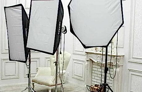 Фотостудия для рекламной съемки