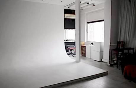 Фотостудия для рекламной съемки