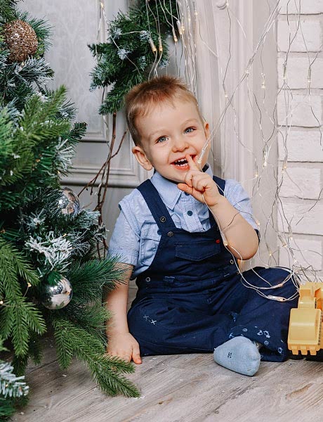 Новогодняя фотосессия с детьми