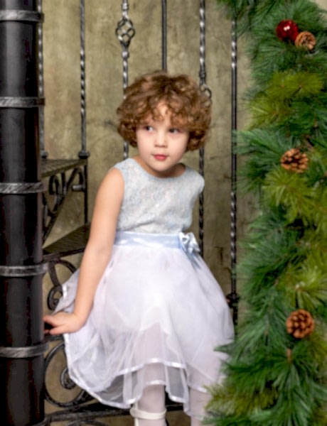 Детская новогодняя фотосессия