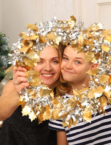 Семейная новогодняя фотосессия