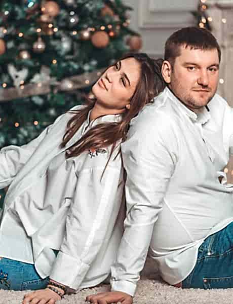 Новогодняя фотосессия для пары