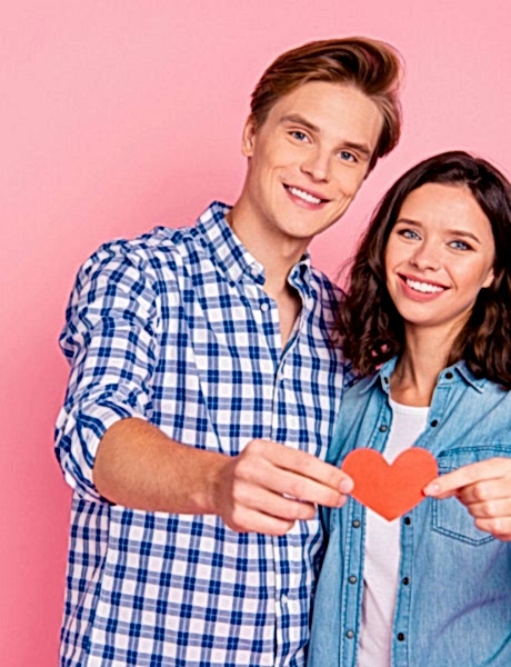 Фотосессия для пары в студии