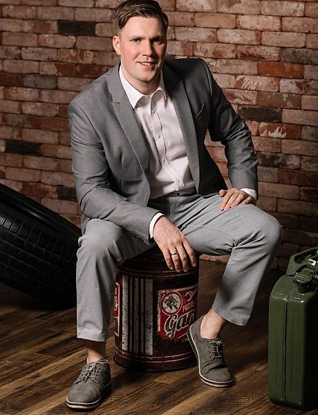 Мужская фотосессия в студии