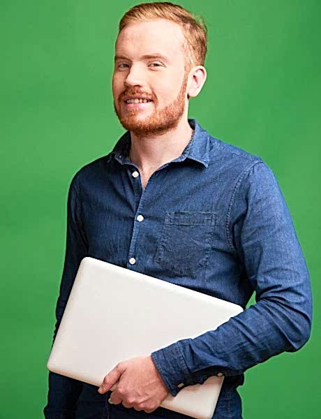 студийная мужская фотосессия