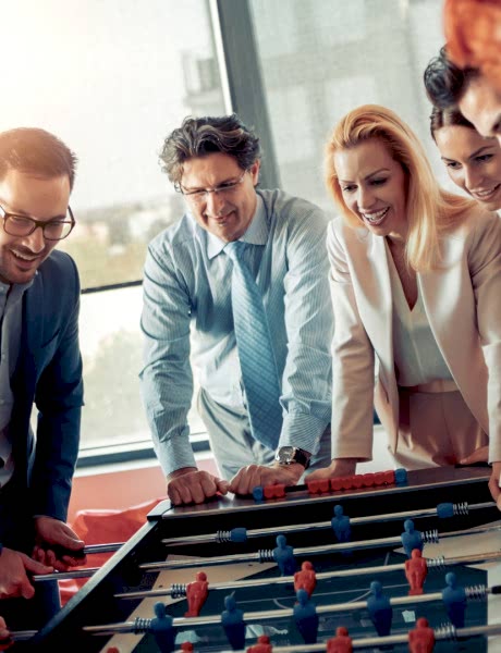 Корпоративная фотосессия. Чемпионат по настольному футболу.