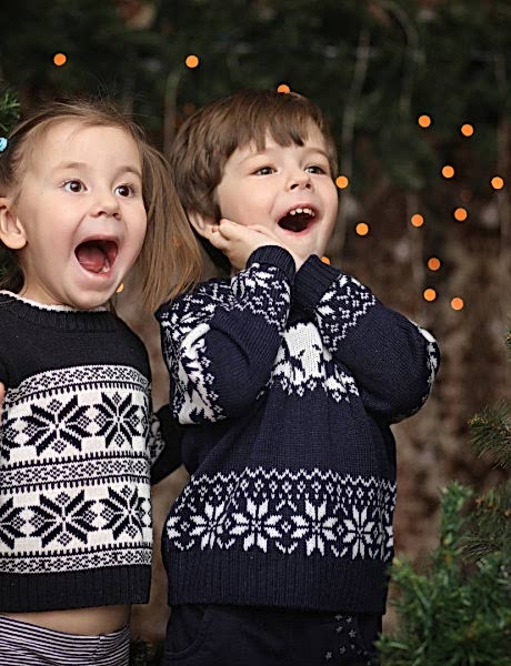 Новогодние фотографии детей