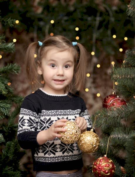 Семейная новогодняя фотосессия