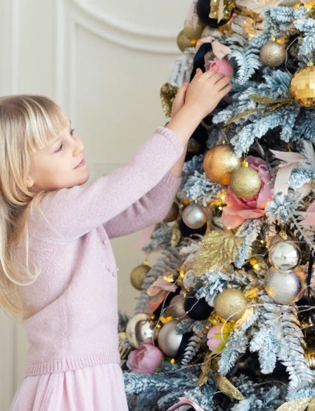Новогодняя фотосессия для девочки