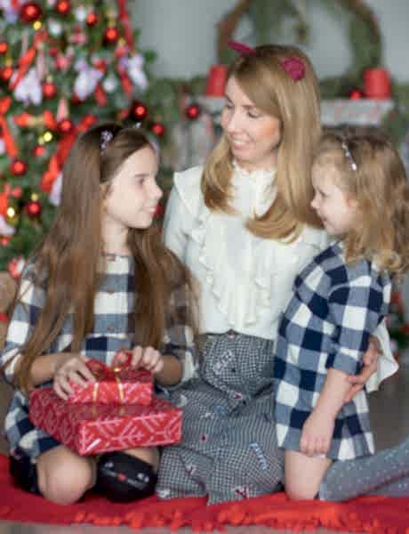 Фотосессия для семьи на новый год