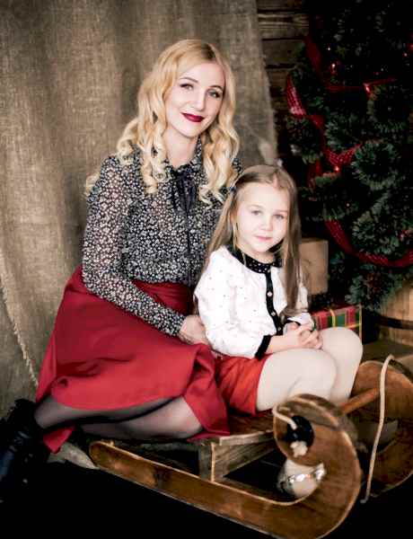 Фото с детьми на новый год